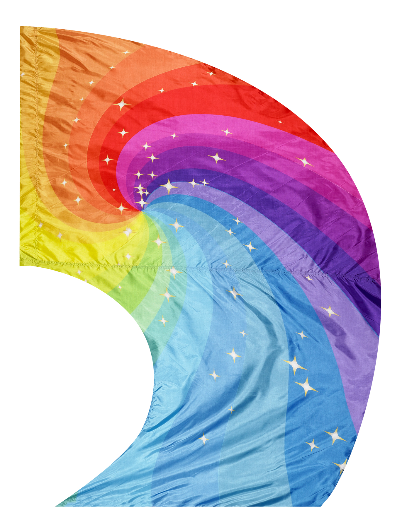 Wing flag rainbow