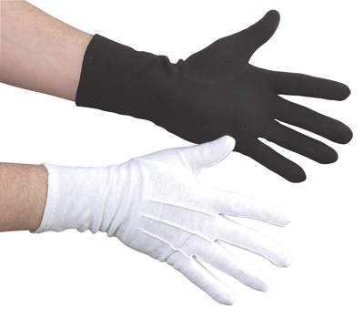 GLOVES COTTON LONG WRISTED